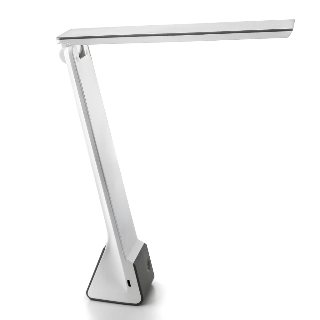 VELADOR LED ESCRITORIO USB 4W LUZ NEUTRA-CALIDA-DIA COLOR GRIS - TBCIN