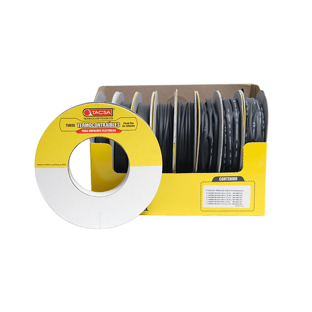 TERMOCONTRAIBLE 1/4 6.4/3.2MM X 10M - TACSA