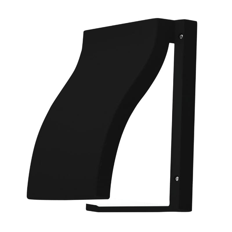 APLIQUE EXTERIOR LED 6W COLOR NEGRO LUZ NEUTRA  - SILVERLITHG