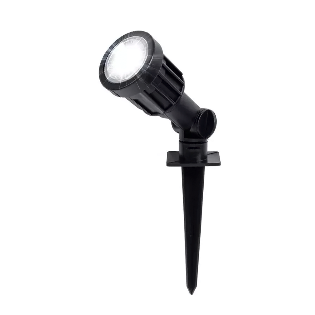 ESTACA DE PLASTICO CON LED INTEGRADO 5W LUZ CALIDA - CANDELA 