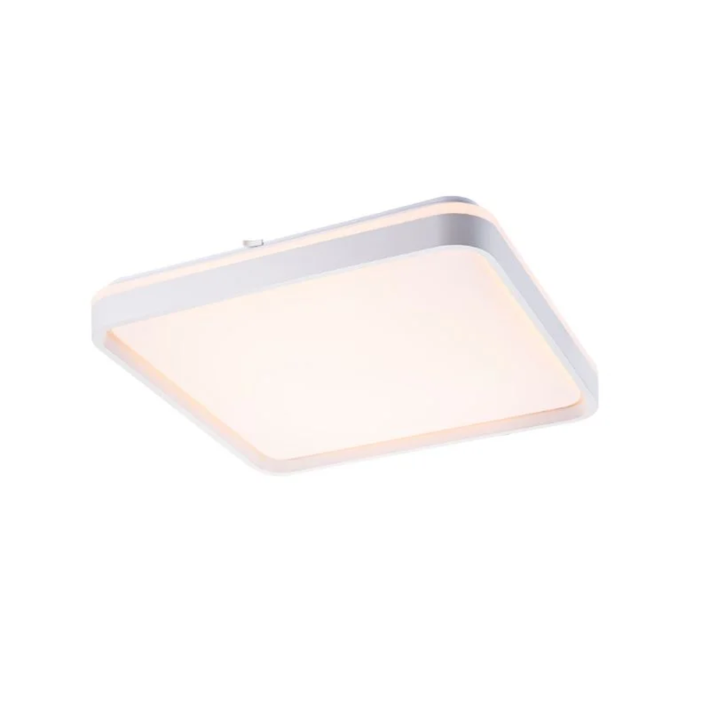 APLIQUE LED CUADRADO 48W LUZ CALIDA NIZA BLANCO - 180 ILUMINACION