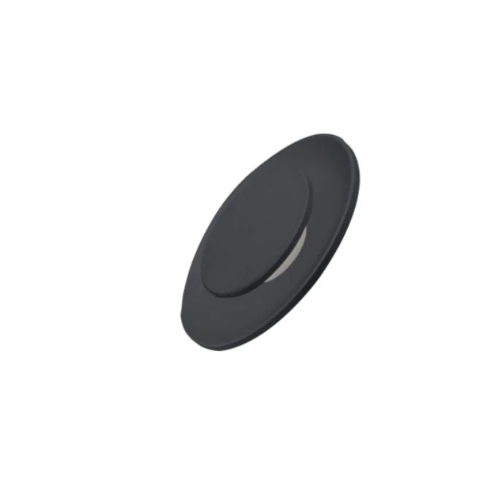 APLIQUE LED 9W LUZ DIA/NEUTRA/CALIDA CHULETTE M NEGRO - 180 ILUMINACION