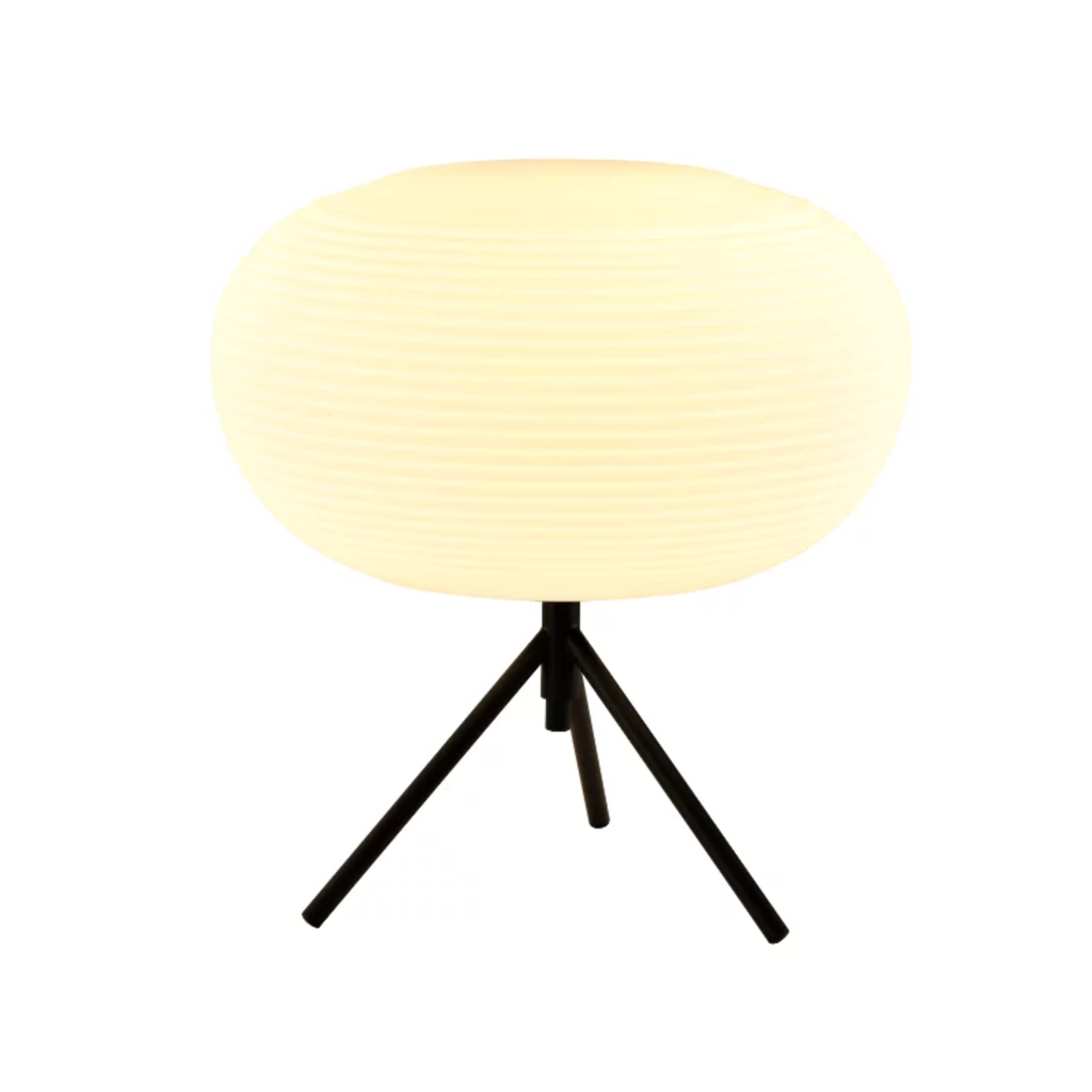 LAMPARA DE MESA E27 34CM THELONIOUS NEGRO - 180 ILUMINACION