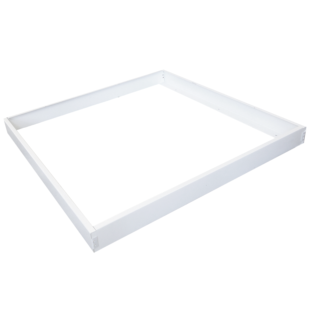 MARCO PARA PANEL LED ALUMINIO BLANCO 595X595MM - MACROLED
