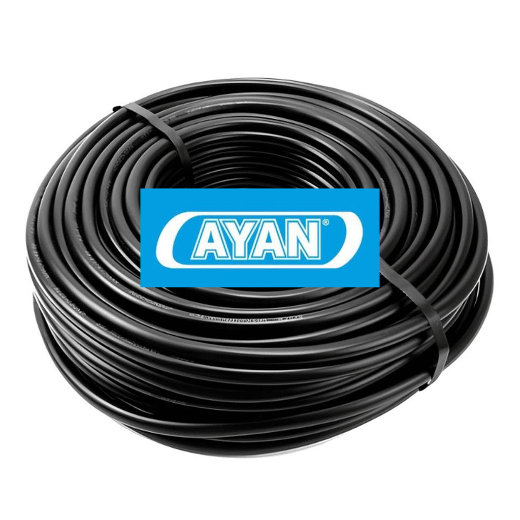 CABLE TIPO TALLER 2X1.5MM NEGRO (X100MTS) - AYAN CABLES