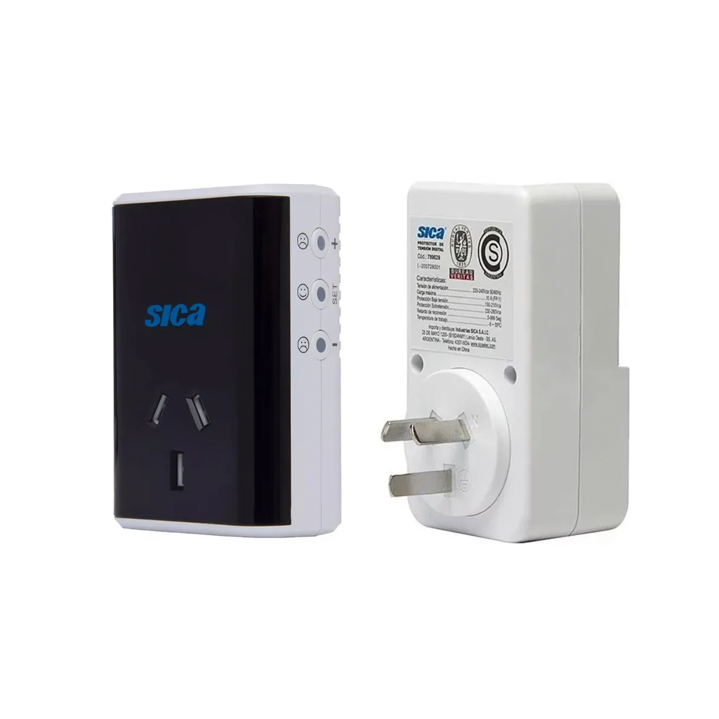 PROTECTOR DE TENSION DIGITAL 10A ENCHUFABLE - SICA