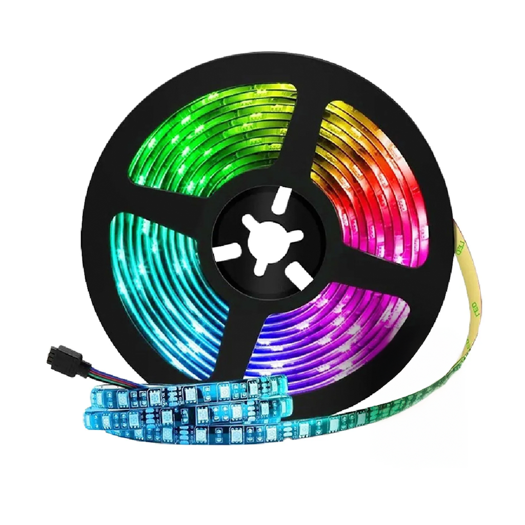 TIRA LED RGB CON ACCESORIOS (X 20 MTS) - CANDELA