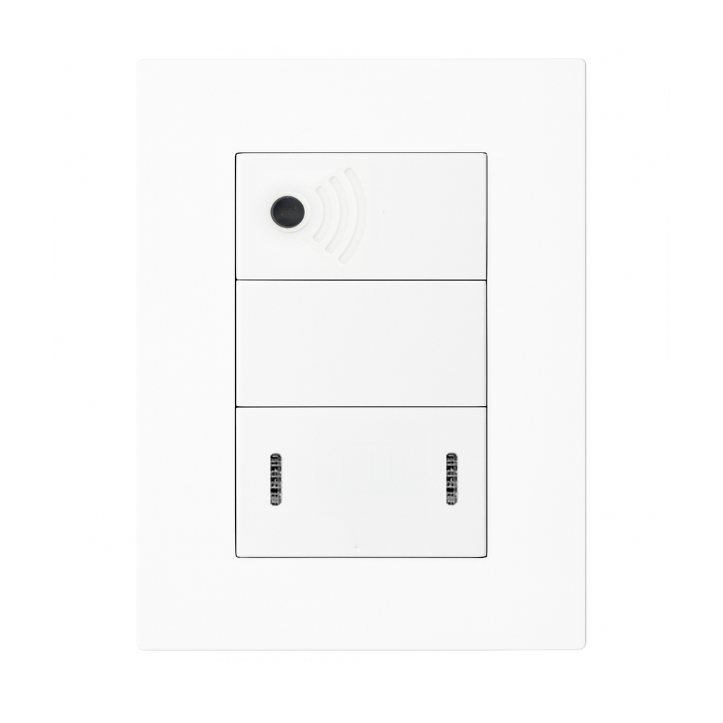 LLAVE ARMADA 1 PUNTO SMART 1 SALIDA + PUNTO COMBINADO BLANCO - KALOP