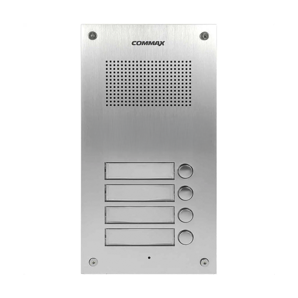 FRENTE PORTERO ELECTRICO 4 PULSADORES H=25CM - COMMAX