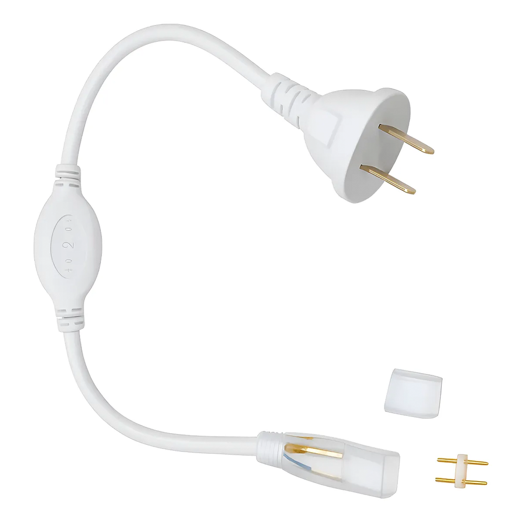 CABLE TOMA CORRIENTE PARA TIRA LED FRIA/CALIDA 220V - CANDELA
