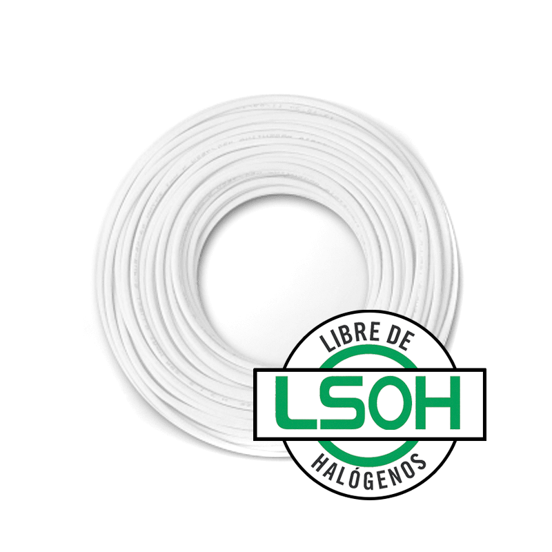 CABLE UNIPOLAR LSOH 1.5MM BLANCO X100MTS BLANCO CAT.5 - KALOP