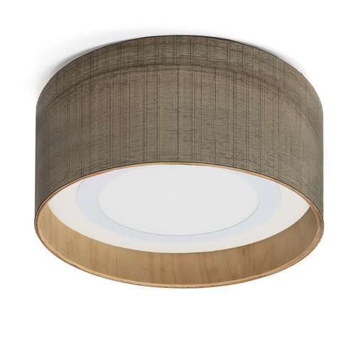 [TOK/1115-300-04] ACCESORIO PLAFON MADERA 30X15CM PARA PANEL EMBUTIR 18W COLOR COBALT - TOKIO