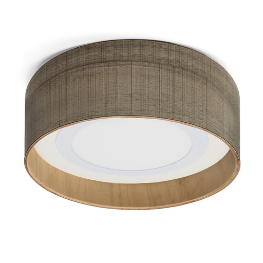 [TOK/1110-300-04] ACCESORIO PLAFON MADERA 30X10CM PARA PANEL EMBUTIR 18W COLOR COBALT - TOKIO