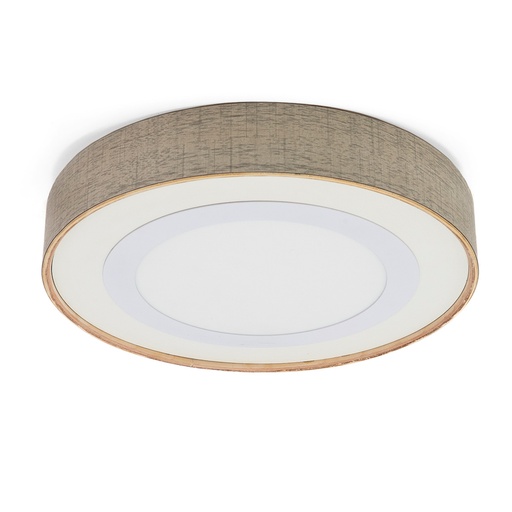 [TOK/1105-300-04] ACCESORIO PLAFON MADERA 30X5CM PARA PANEL EMBUTIR 18W COLOR COBALT - TOKIO