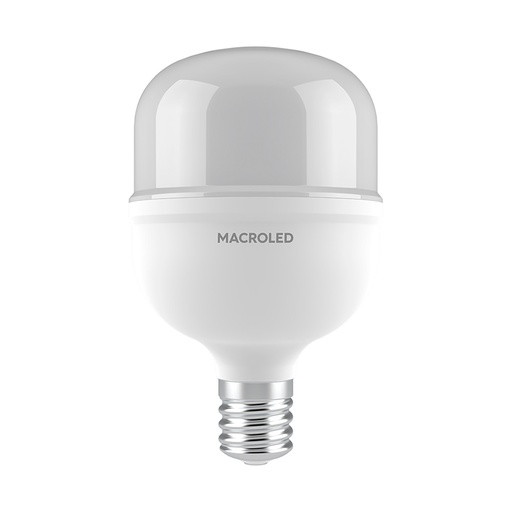 [C-BAP-60-E40CW] BULBON LED CORTO 60W E40 T140 LUZ DIA - MACROLED