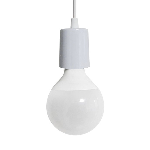 [BELL005/BL] COLGANTE CAPUCHON SIMPLE COLOR BLANCO.  - SPOTSLINE