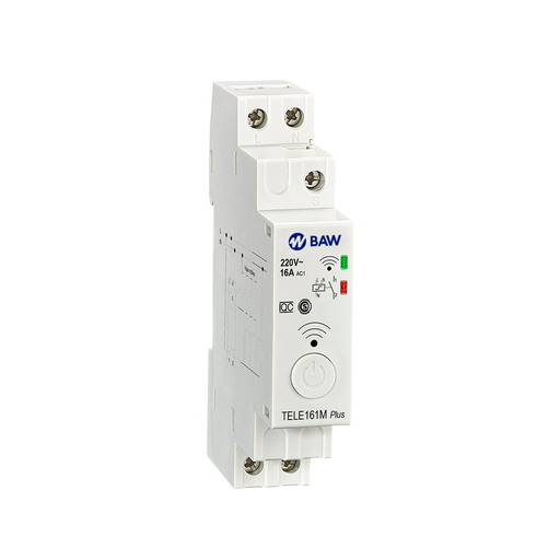 [TELE161M-P] INTERRUPTOR SMART WIFI P/RIEL DIN DOMOTICA 16A - BAW