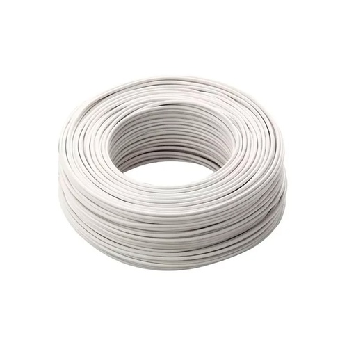 [TRF/MTB2100] CABLE TIPO TALLER 2X1.00MM (X100MTS) BLANCO - FLEXIVOLT
