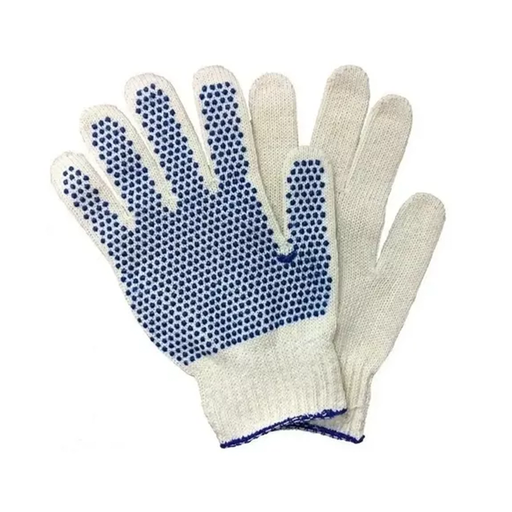 [CAV/GAM] GUANTE TEJIDO DE ALGODON MOTEADO X PAR