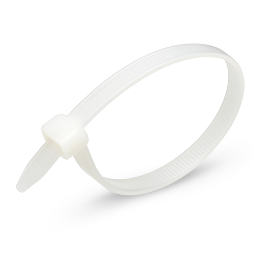 [PN48-200B] PRECINTO 4.8MM X 200MM BLANCO (100 UNIDADES)