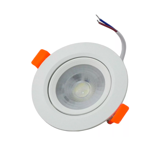 [NOV/NL-SP07WR] SPOT DICRO LED DE EMBUTIR REDONDO 7W LUZ DIA BLANCO - NOVA