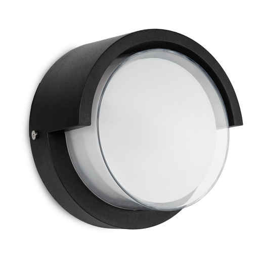 [NOV/NL-GR12WF] PLAFON LED DE APLICAR REDONDO 12W LUZ DIA NEGRO - NOVA