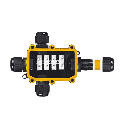 [CEE-IP65-X3] CAJA EMPALME ESTANCO IP65 3 PINES CON PROTECCION UV 1 ENTRADA 2 SALIDAS - INTECK