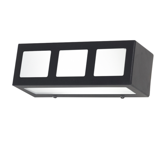 [AP-1400N/T] APLIQUE DIFUSOR MONACO E27 24X8,1X8,4CM NEGRO - FERROLUX