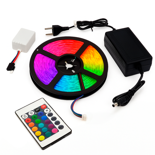 [MG001] KIT TIRA LED 5050 RGB EXTERIOR 12V IP65 - MILER