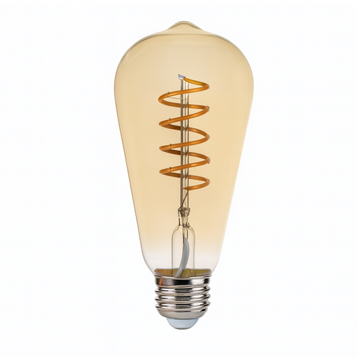 [CDL/7758] LAMPARA INCANDESCENTE VINTAGE ESPIRAL 24W ST64 - CANDELA