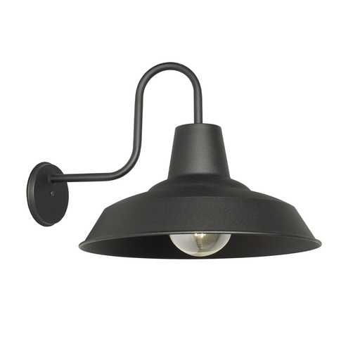 [AP-1307N/T] APLIQUE DE PARED BAJADOZ 1 LUZ E27 29X31X40CM NEGRO - FERROLUX