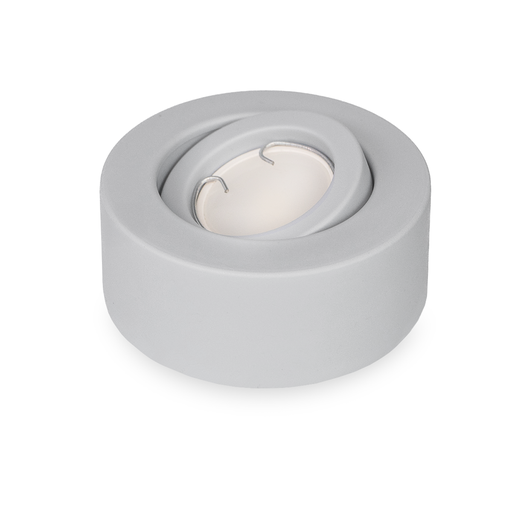 [SP-SE110/GR] SPOT MOVIL SEMIEMBUTIDO DIAM 11CM POLIMERO S/ZOC. GRIS - ECOSPOTS