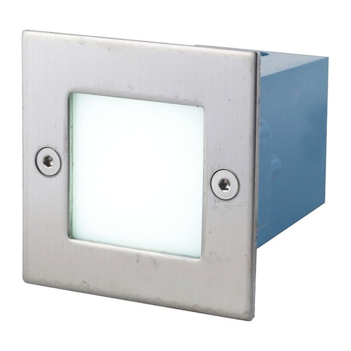 [32022] APLIQUE BRONX EMPOTRABLE DE PARED O PISO DE ALUMINIO LED 2W - 180° ILUMINACIÓN