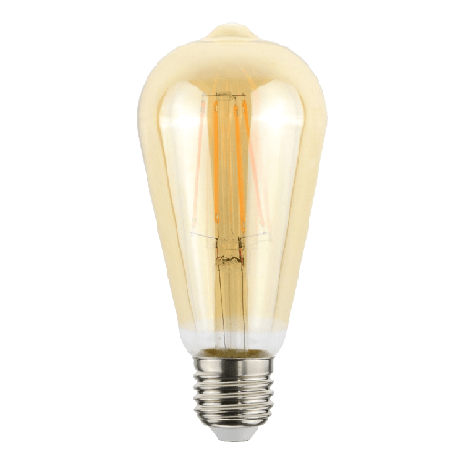 [LL/LFH4W-V-C] LAMPARA LED FILAMENTO EDISON 4W DORADA CALIDA - LIGHTLION